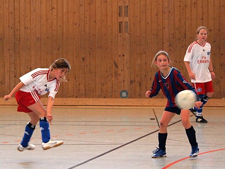 HSV veranstaltet D-Mädchen-Hallenturnier