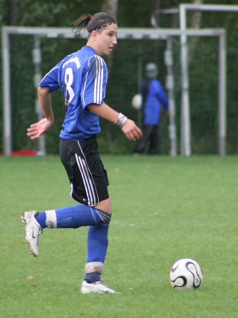Tommy Tanja Thormählen, hier noch im Trikot des SV Neuenbrook/Rethwisch erzielte gegen ihren alten Verein das zwischenzeitliche 4:0