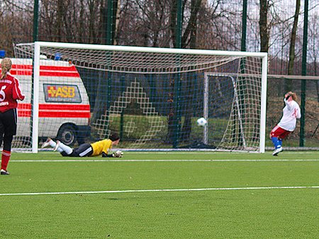 2BL 2009/10, Sptg. 16, HSV 2 - Gersten 3:2; Melanie Nilsson - ohne Worte Melanie Nilsson - ohne Worte