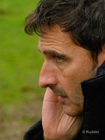 Trainer Achim Feifel ist nachdenklich