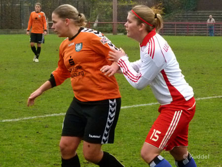 Imke Wübbenhorst spielte gewohnt körperbetont
