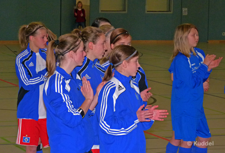 2010 12 29 - HSVC1 - Hallenturnier Tornesch - Begrüßung Begrüßung der Teams