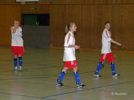 Julia Niekrenz, Michelle Porsch und Vivien Knobloch (v. l.)