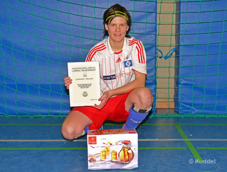 2011 01 16_HSV 3 - Hallenturnier TuS Harsefeld - Maike Beste Torschützin des Turniers: Maike Timmermann