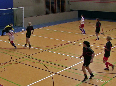 2011 01 16_HSV 3 - Hallenturnier TuS Harsefeld - Tania trifft erstmals Tania Rocha Ferreira mit ihrem ersten Tor für den HSV