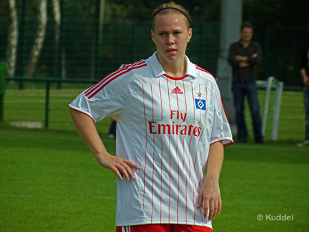 2010 09 11_HSV4-Wedel_Bianca Kleberc Erzielte drei der vier Tore: Bianca Kleberc