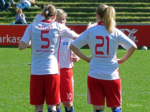 Kathrin Patzke, Christine Schoknecht und Nina Brüggemann