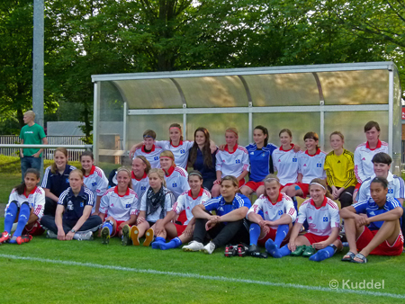 2011 05 21_HSVB1-VfL Wolfsburg - Norddeutsche Meisterschaft Halbfinale_Mannschaftsbild Mannschaftsfoto im Anschluss an das Spiel