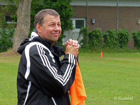 Das Beste war das Ergebnis: Trainer Thorsten Wolff konnte nicht zufrieden sein